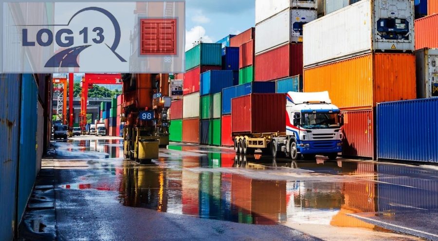 Transporte de container 1 Transporte de container