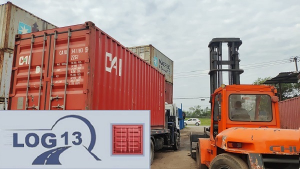 Transporte de container 10 Santos 13 Transporte de containers