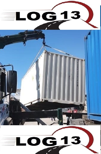 Transporte de container em Cubatão