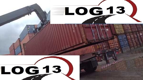 Transporte container em Cubatão